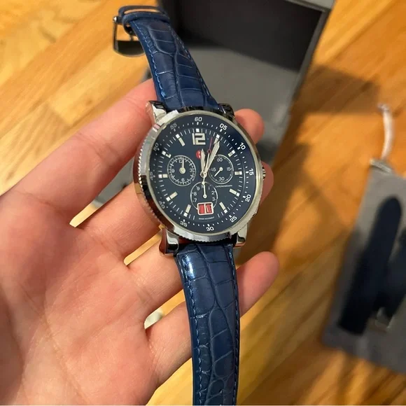 Michele watch with extra band - Picture 6 of 8